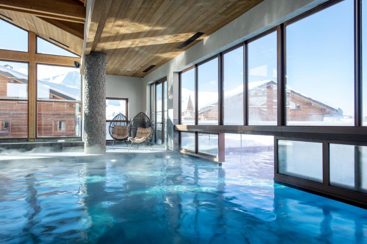 CGH Résidences&Spas White Pearl Lodge La Plagne Exterior foto