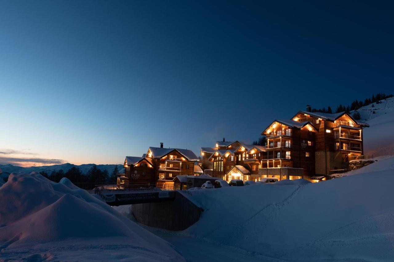 CGH Résidences&Spas White Pearl Lodge La Plagne Exterior foto